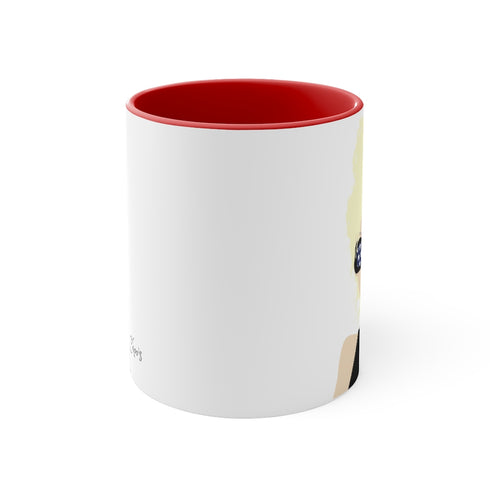 Choo Choo Logo Chillin @ Choo's Accent Coffee Mug, 11oz